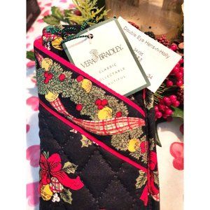 NWT Vera‎ Bradley Hens and Holly Soft Double Eyeglass case RARE
